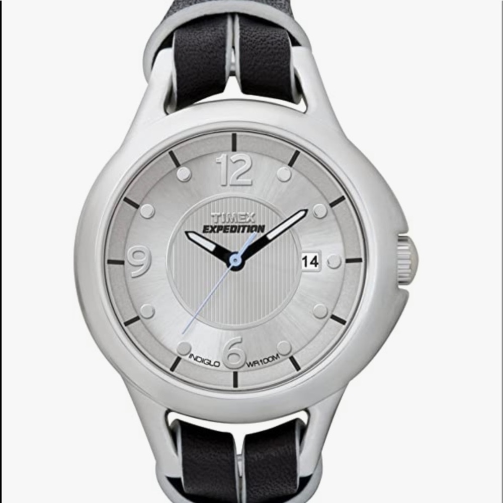 Timex expedition leather strap fashion watch. Never worn new with tags.